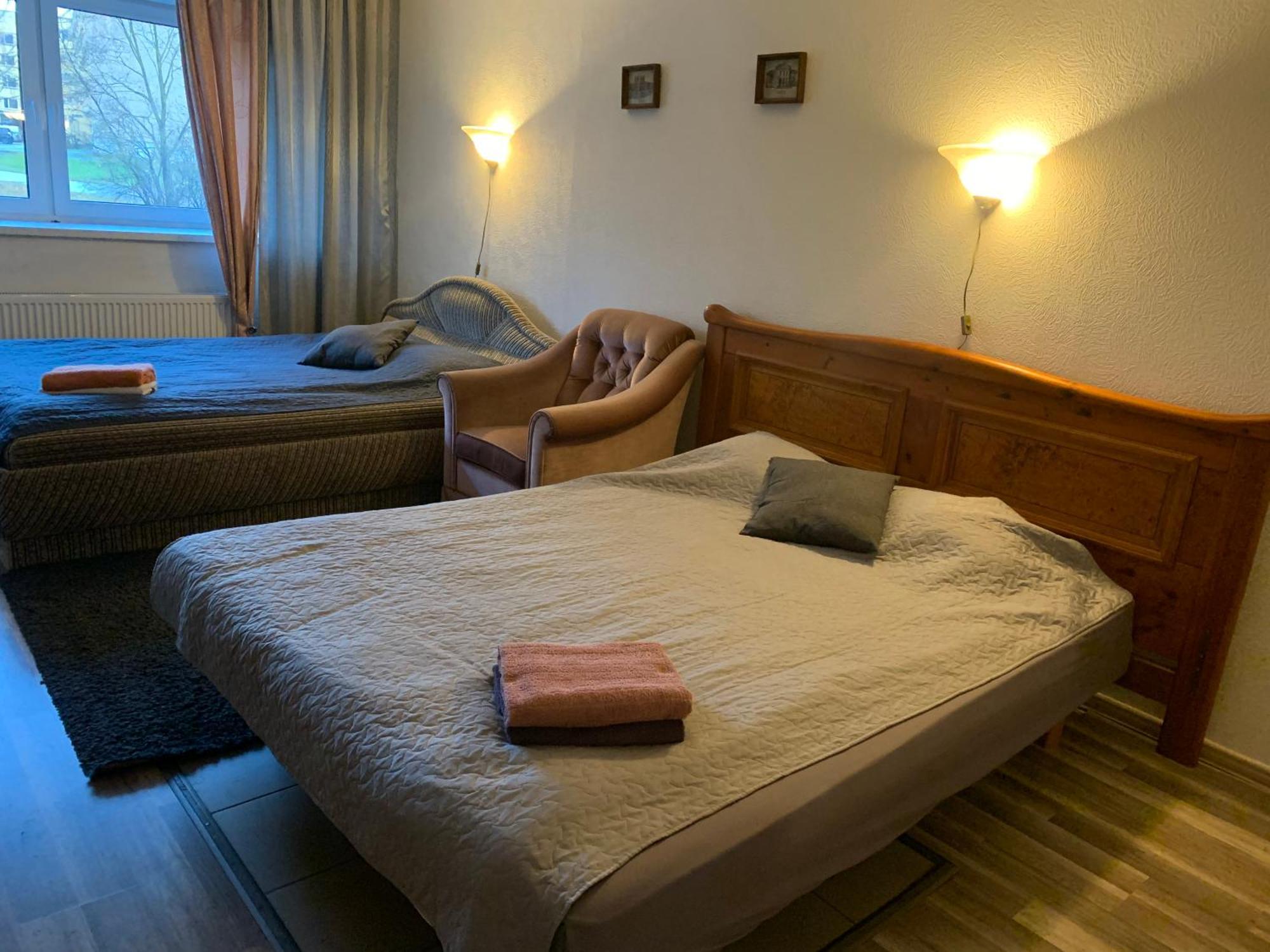 K65, Nice 1-Bedroom Apartment - 2 Big Beds タルトゥ エクステリア 写真